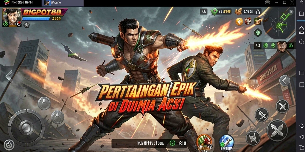 Gameplay seru dengan pertarungan epik dari <strong>BIGPOT88</strong>.