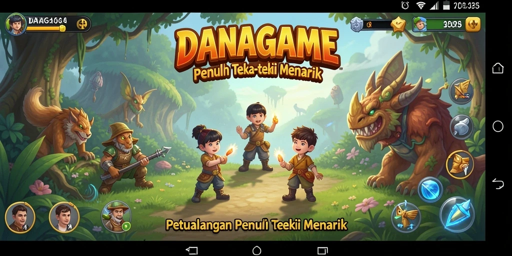 Gameplay seru dan menantang di DANAGAME.