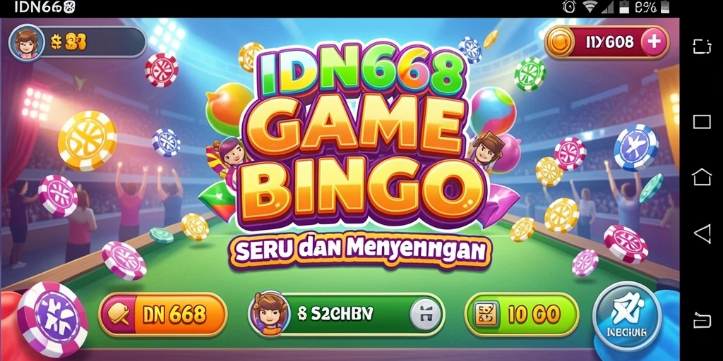 Tampilan gameplay Bingo yang seru dan interaktif.