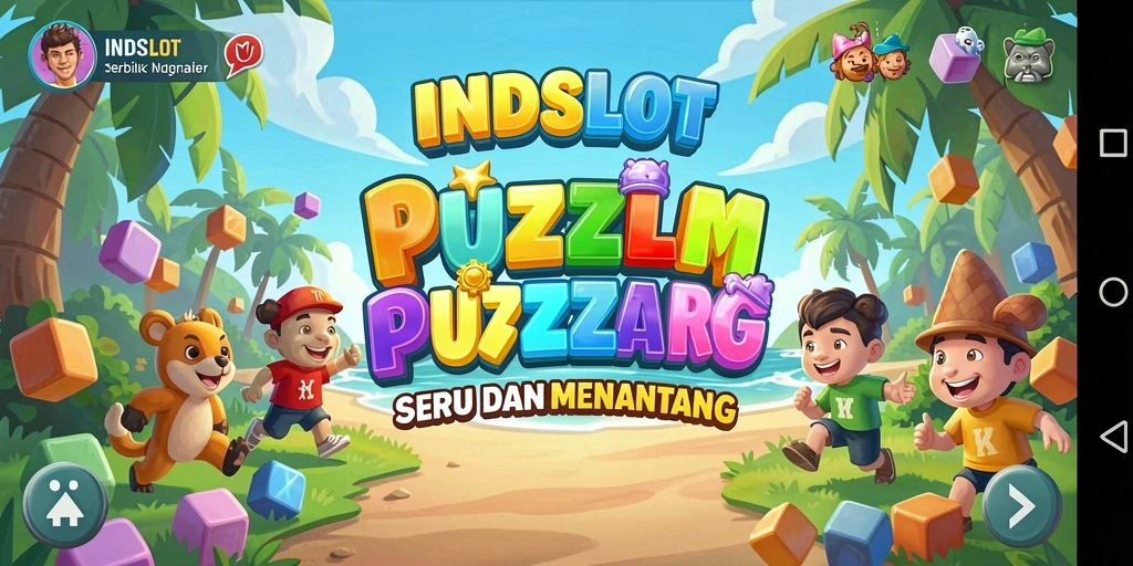 Tampilan gameplay <strong>INDSLOT</strong> yang penuh warna dan menantang.