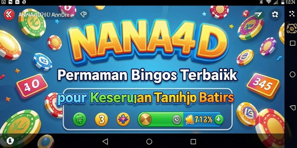 Tampilan gameplay NANA4D menunjukkan keseruan bermain Bingo bersama teman.