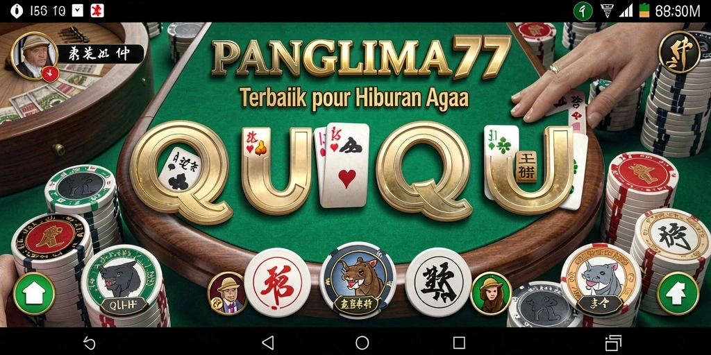 Screenshot gameplay QiuQiu PANGLIMA77 yang menarik.