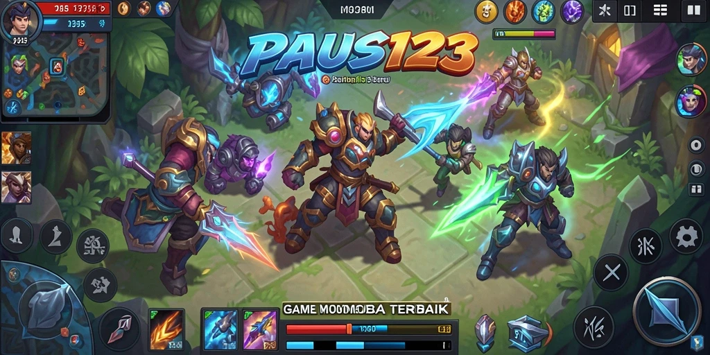 Tampilan gameplay seru dalam PAUS123 dengan aksi mendebarkan.