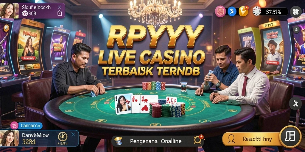 Gameplay seru dan interaktif saat bermain Live Casino di RPYYY.